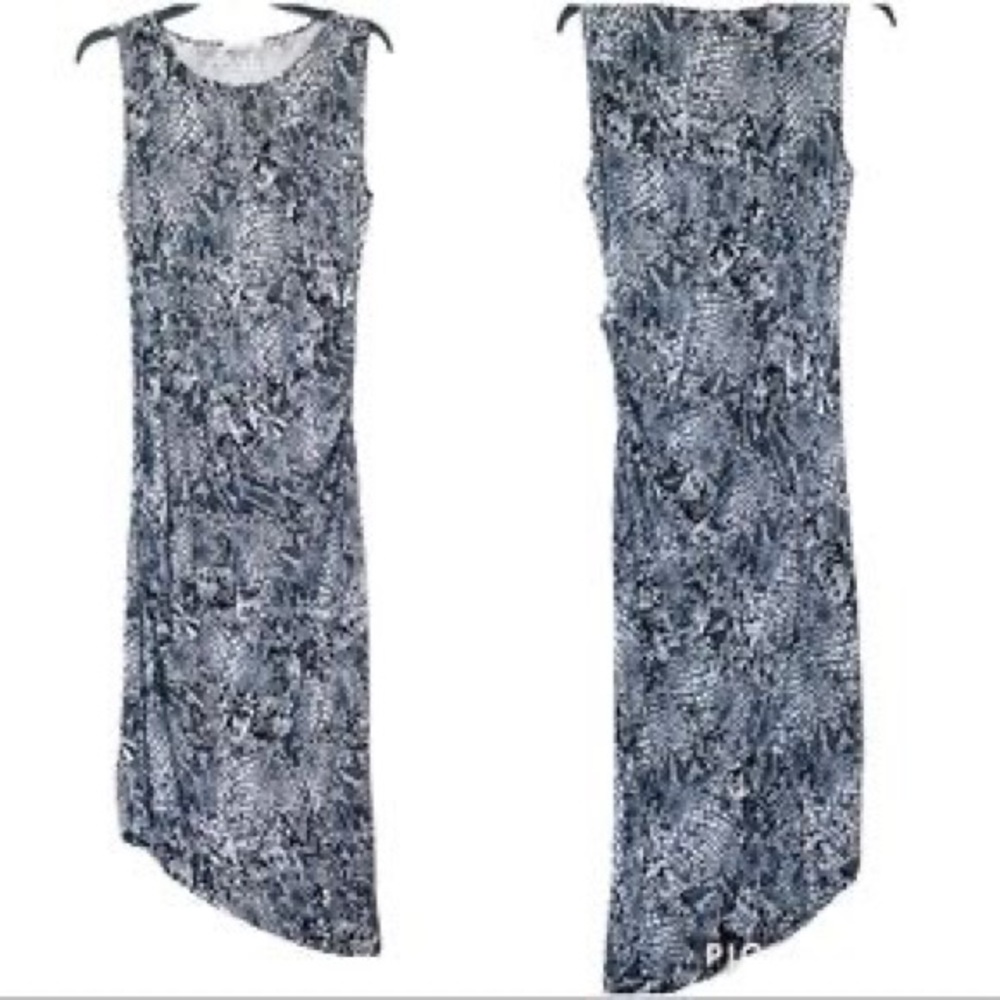 Calvin Klein Fitted Maxi Dress Size Large